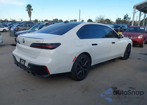 2024 BMW 740I from USA, damaged, VIN WBA23EH03RCP89920